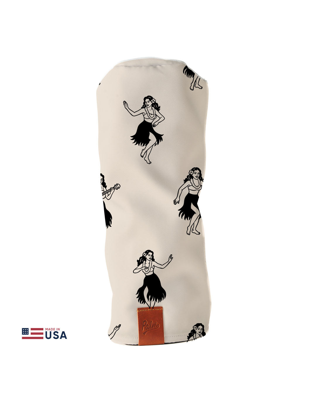 Hula Black & White Barrel Fairway Headcover