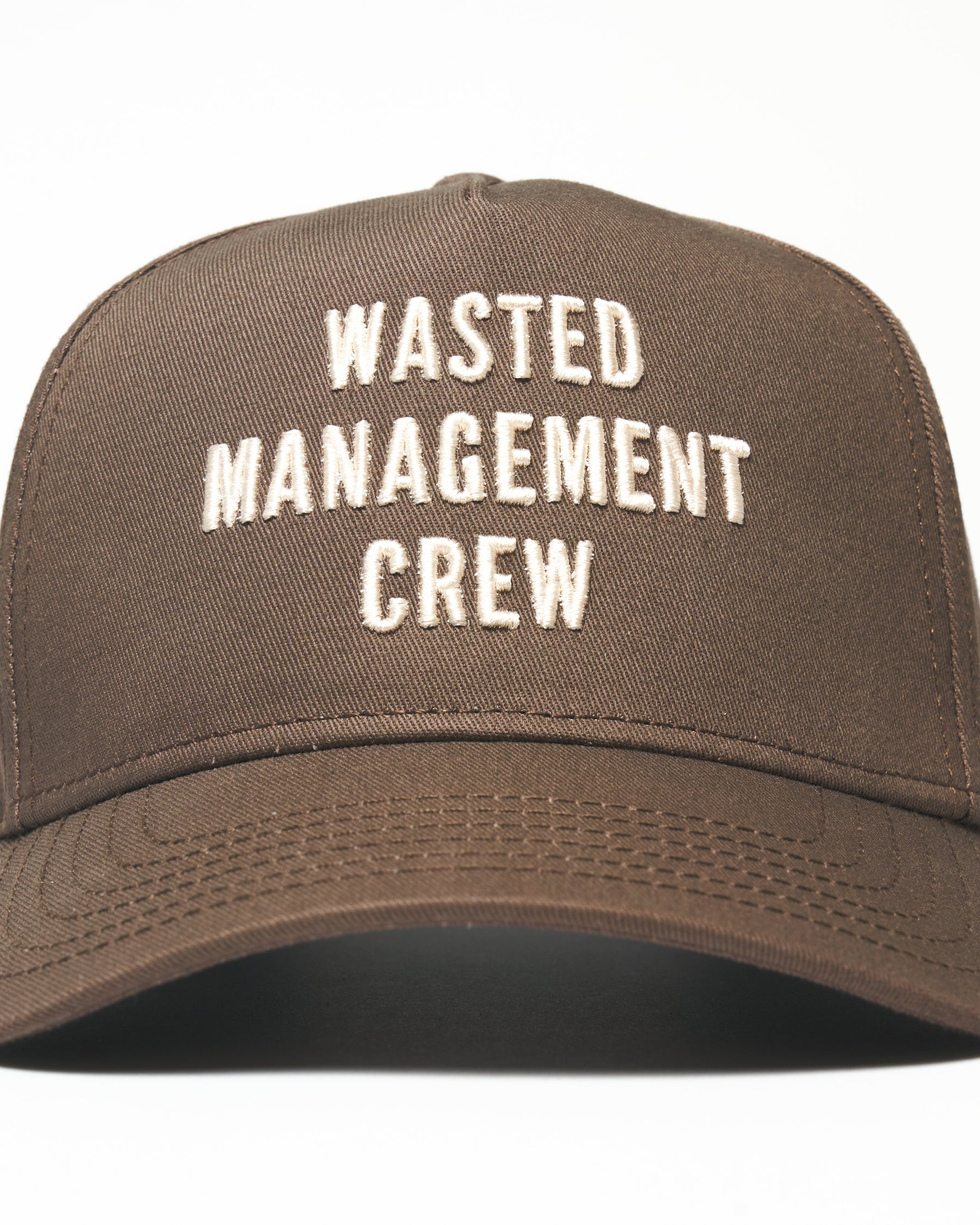 palm golf Wasted Management Crew Snapback