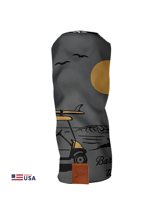 Cart Cruisin' Yellow Barrel Fairway Headcover