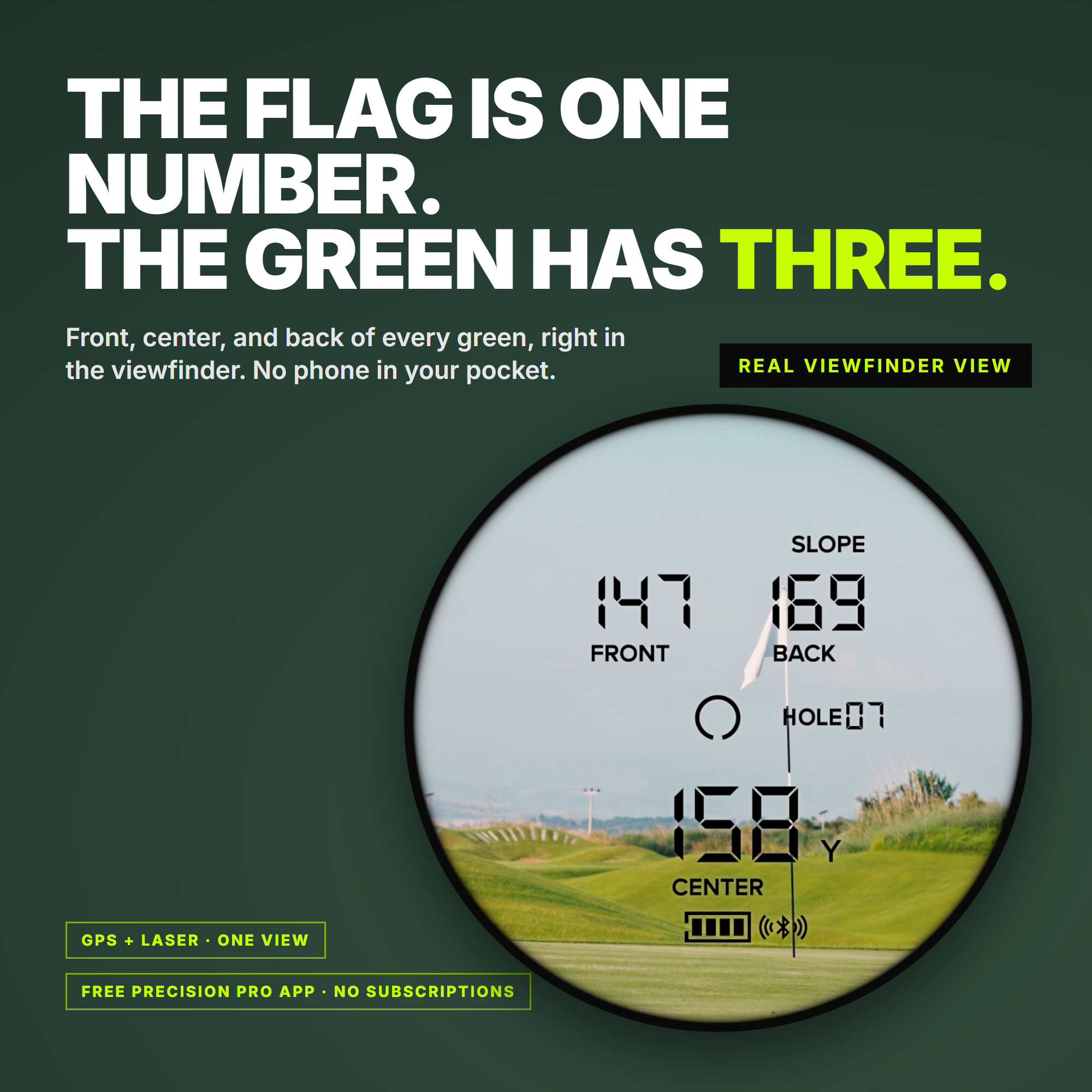Palm x Precision Pro Titan Elite Rangefinder