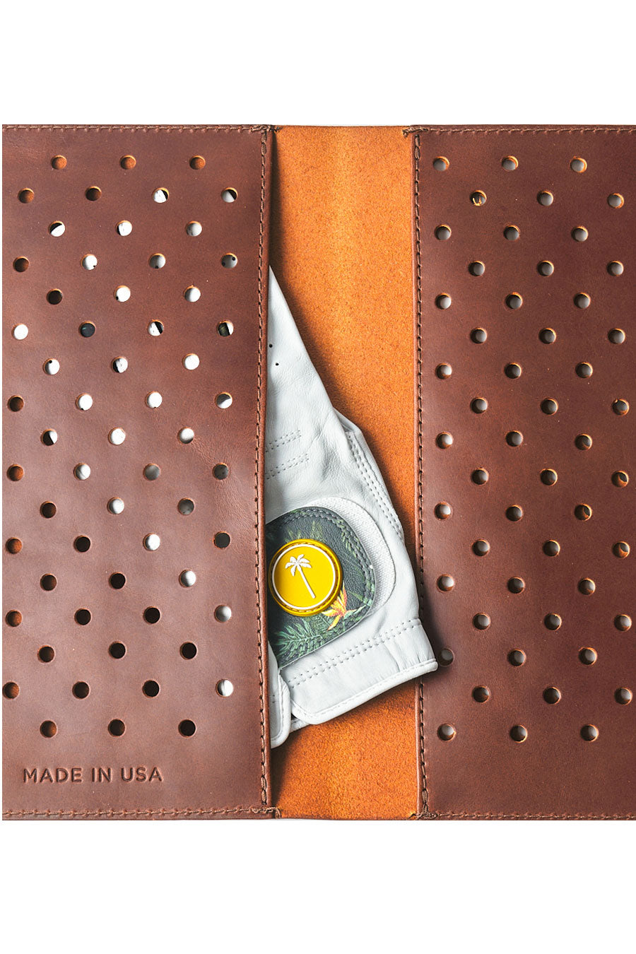 Leather Glove Holder - USA Made