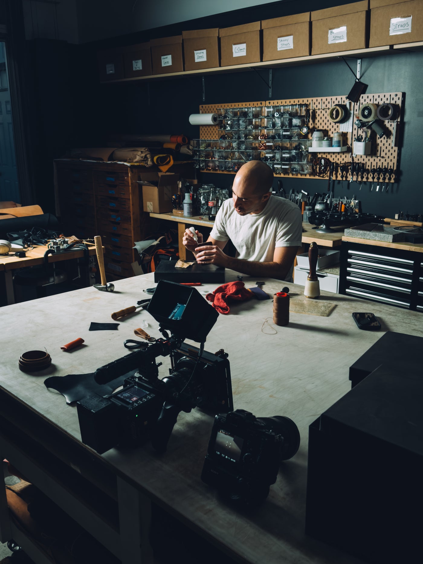 Premium Leather Scorecard Holder