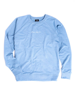 palm golf Layover Crewneck