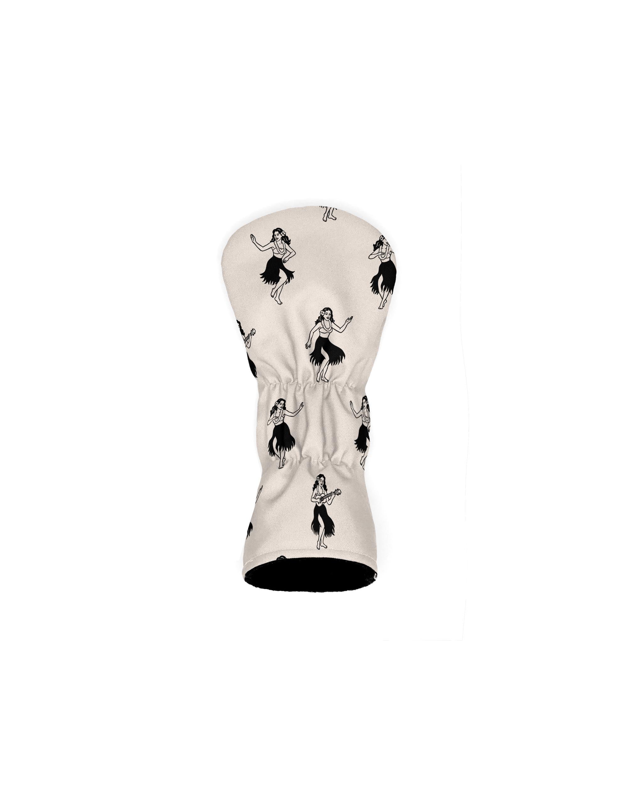 Hula Black & White Hybrid Headcover