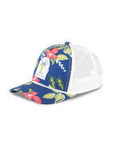 palm golf #color_navy floral