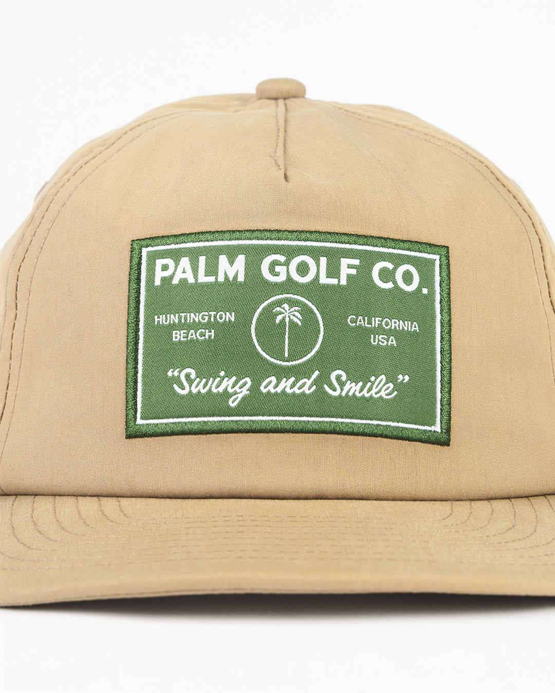 palm golf #color_brown / hunter green