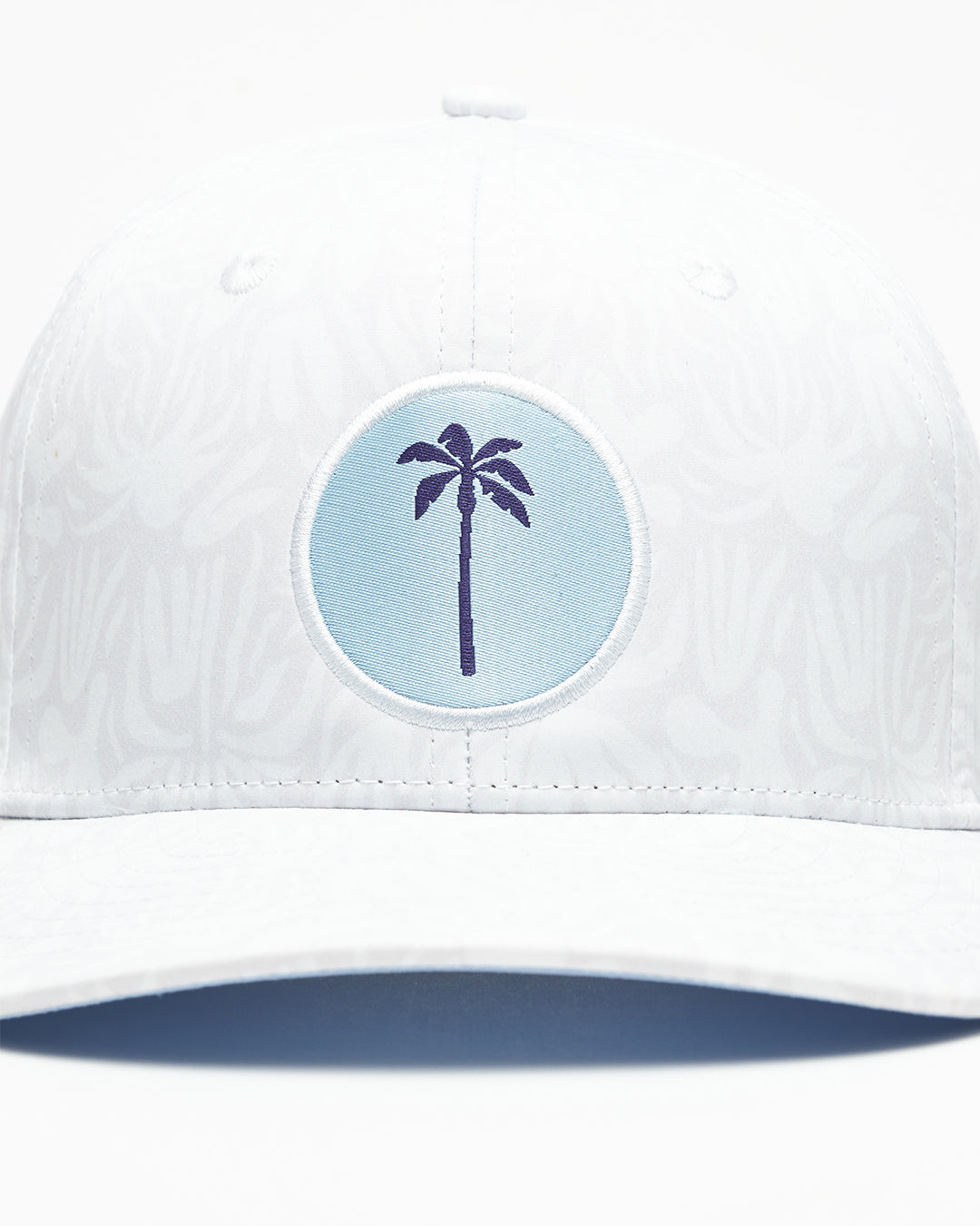 palm golf #color_white floral