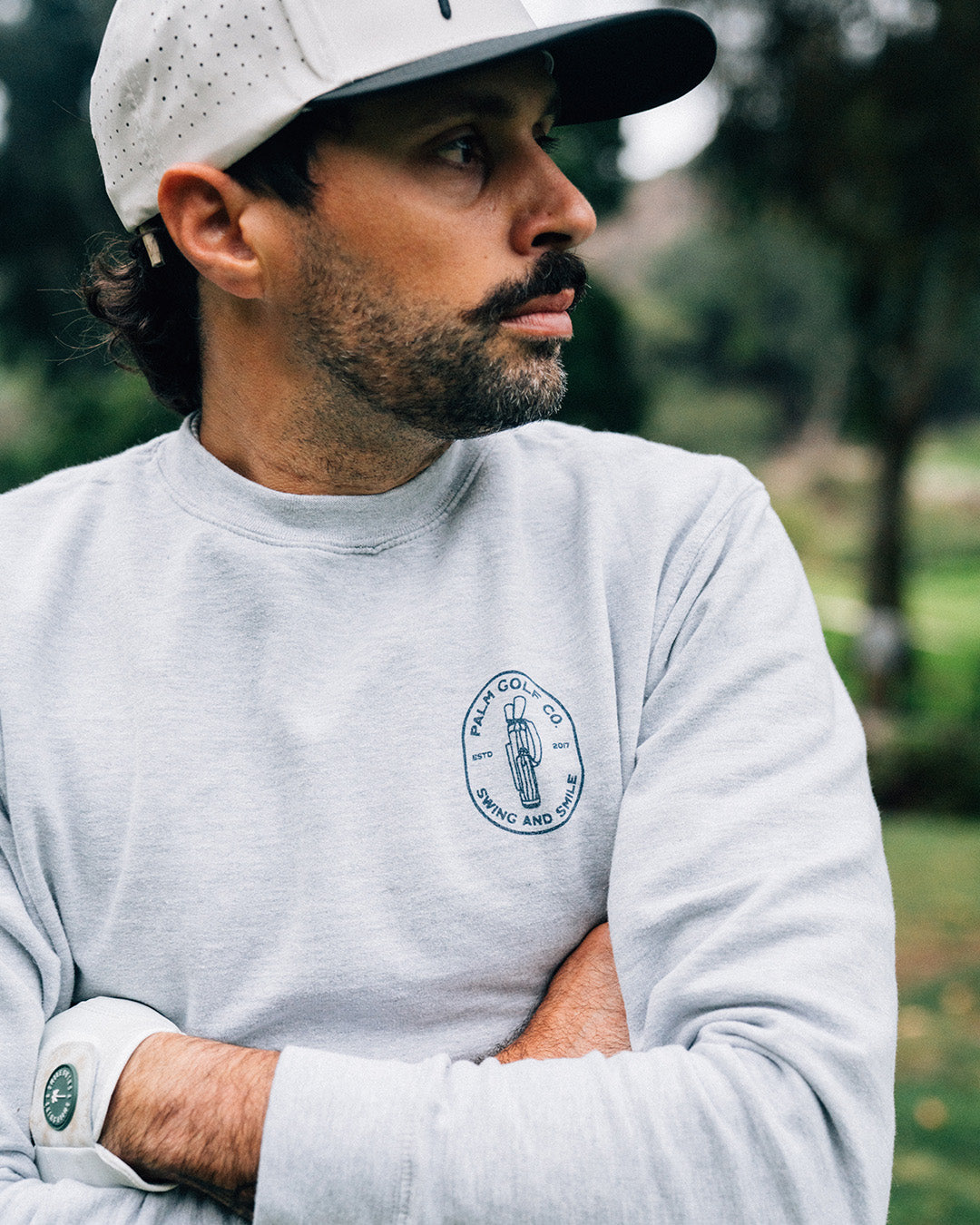 palm golf OB Crewneck