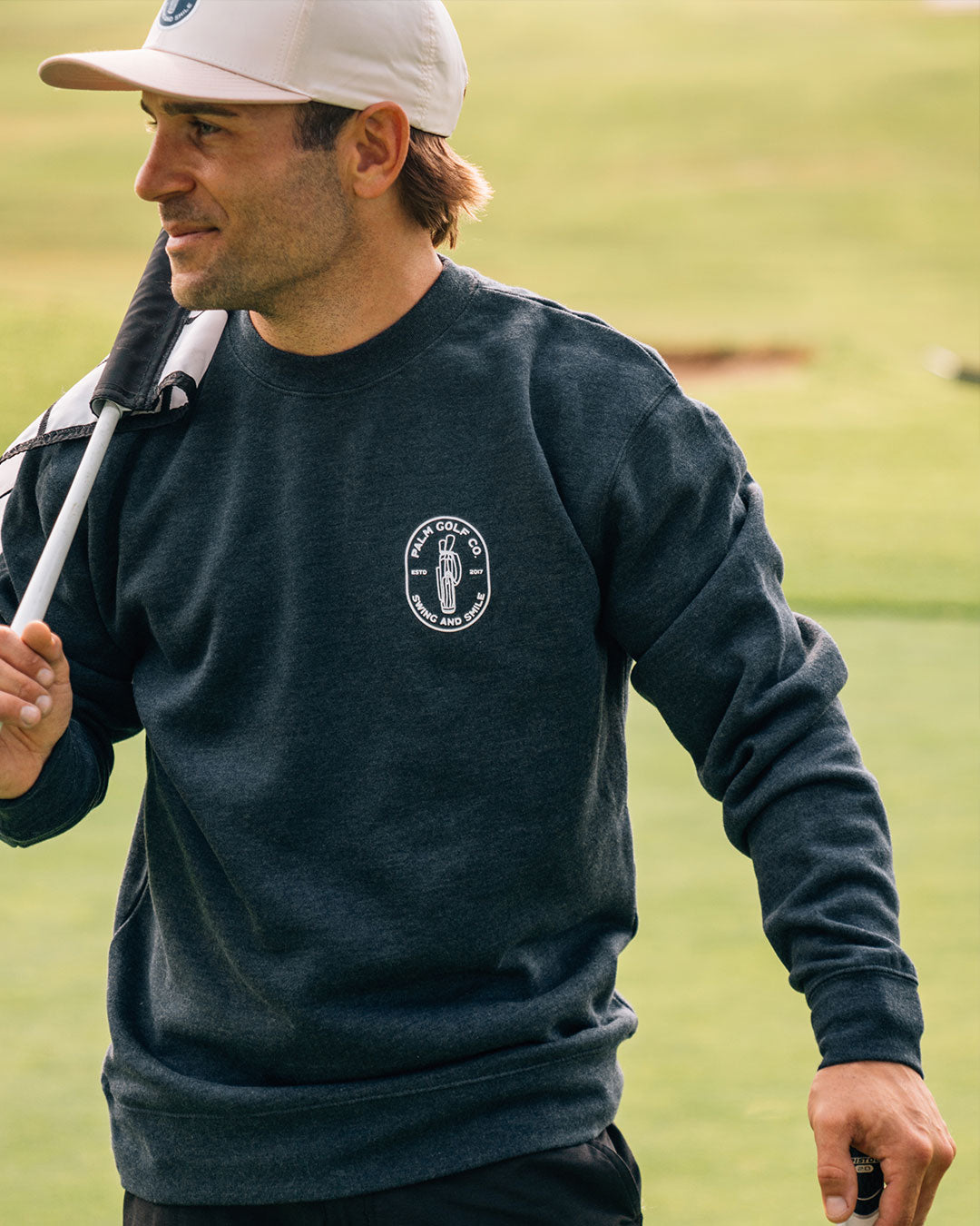 palm golf OB Crewneck