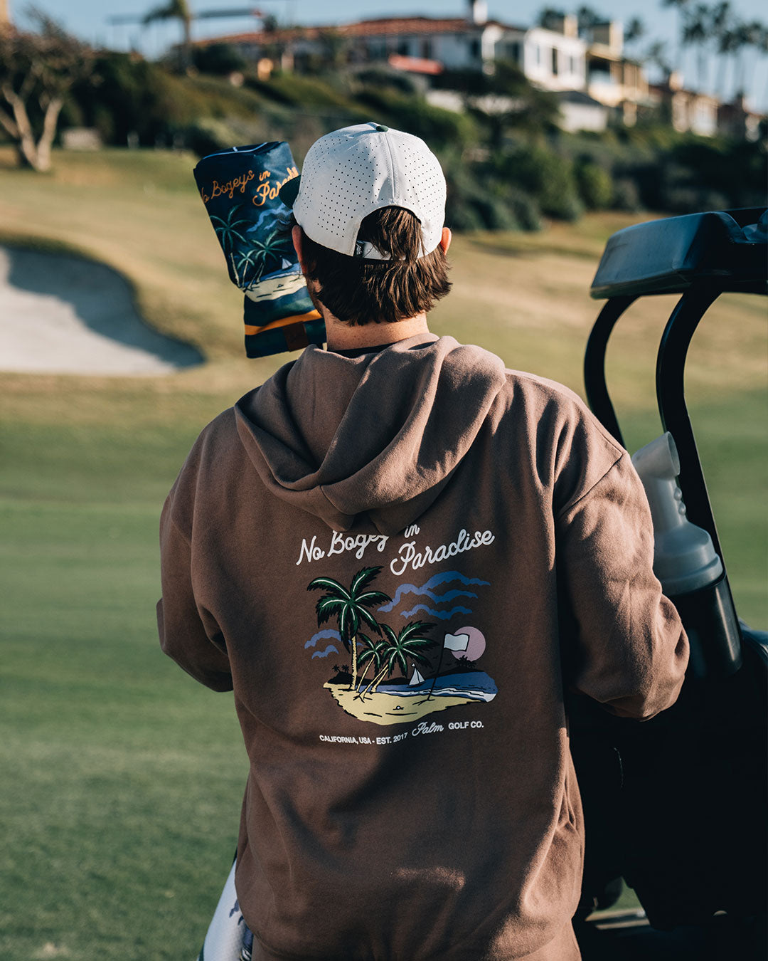 palm golf Paradise Hoodie