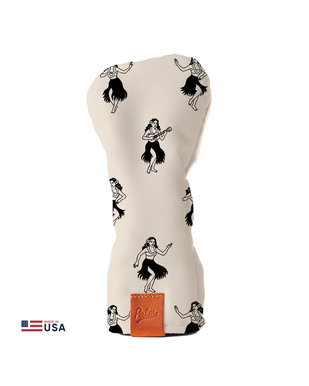 Hula Black & White Hybrid Headcover