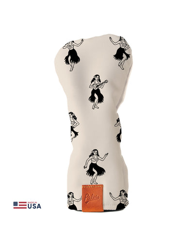Hula Black & White Hybrid Headcover