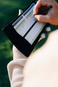 Premium Leather Scorecard Holder