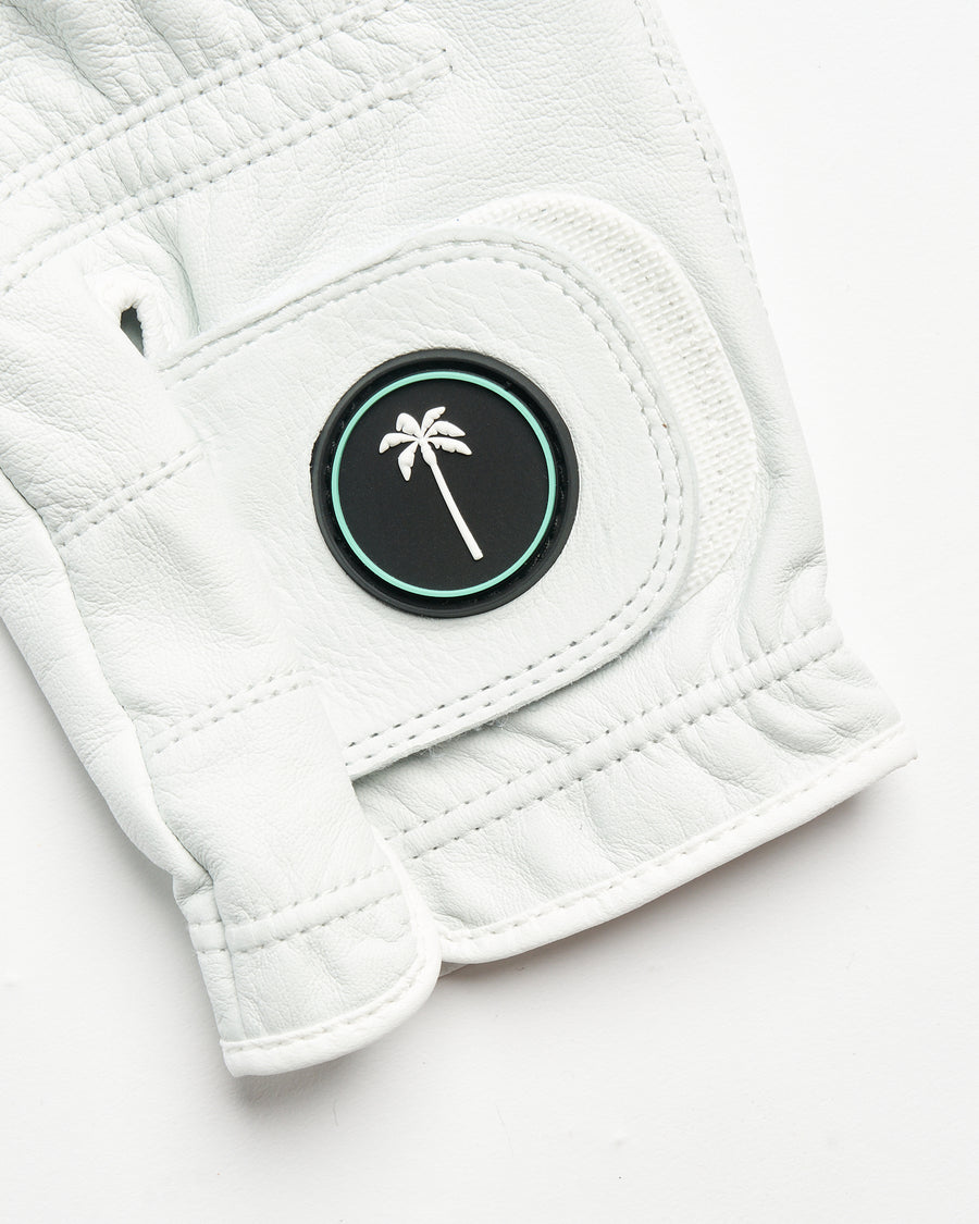 Men's Canvas Glove (White) - Palm Golf Co.