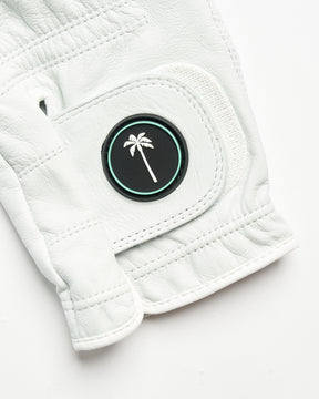Women's Canvas Glove (White) - Palm Golf Co.