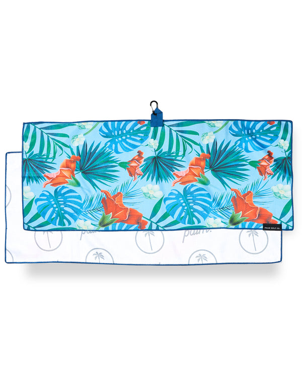 Barrels and Birdies Towel - Palm Golf Co.