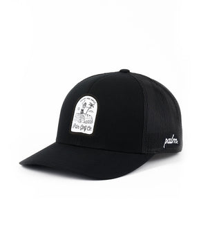 palm golf Zephyr Snapback Trucker (Mid-Crown) - Palm Golf Co.