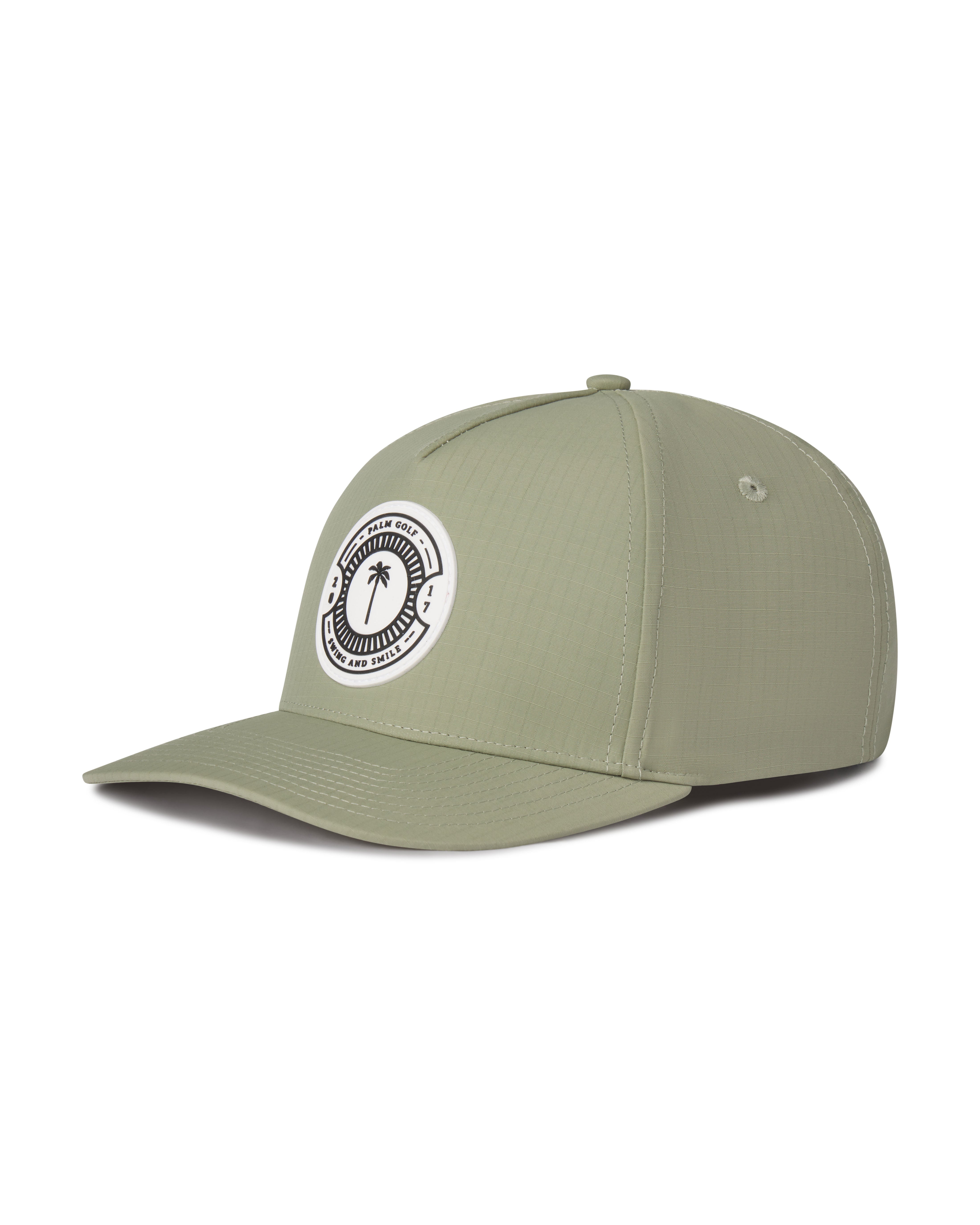 Snapback Olive Green Golf Hat Blank Custom Perforated Water