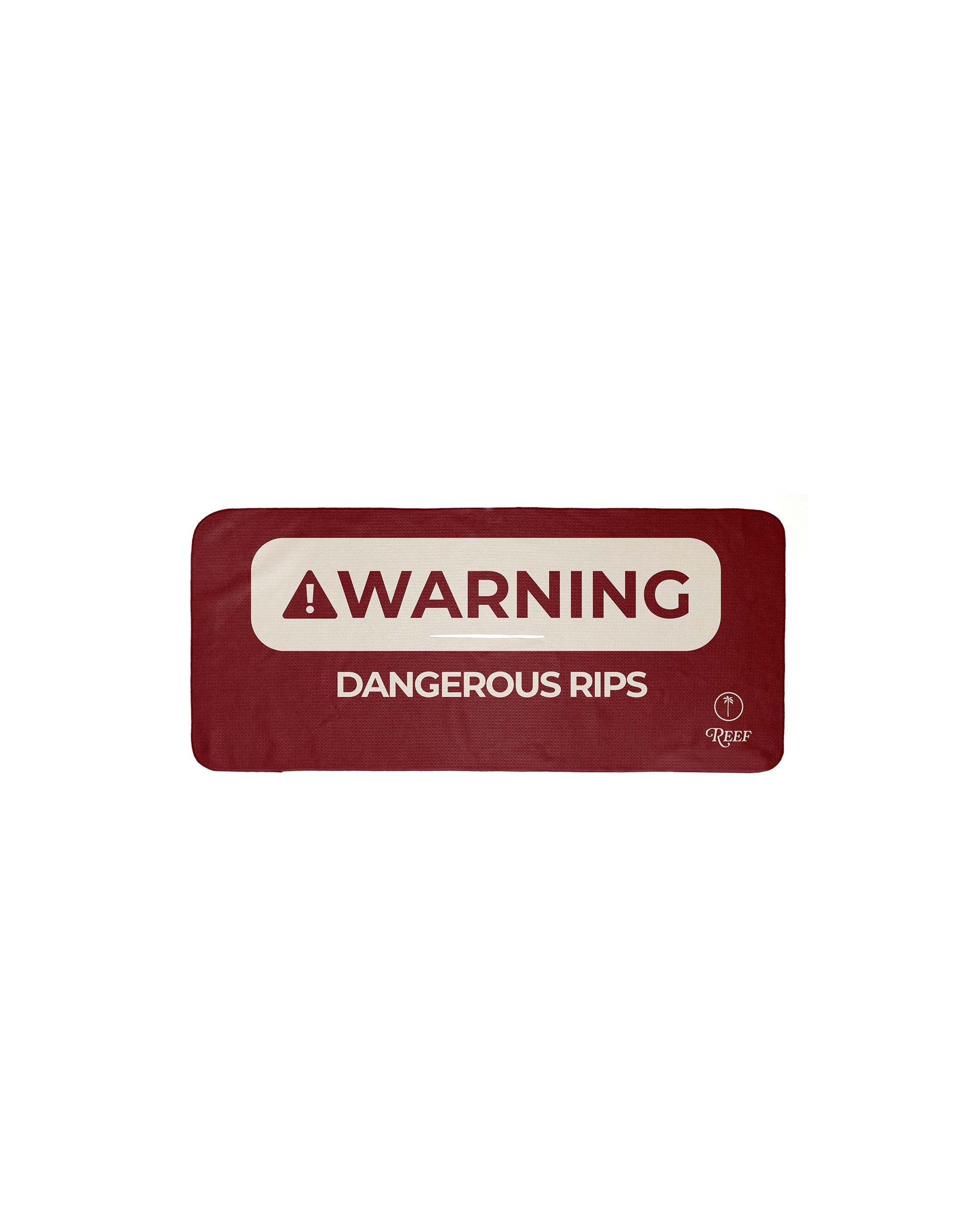 Reef Dangerous Rips Red Tour Towel