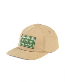 palm golf #color_brown / hunter green